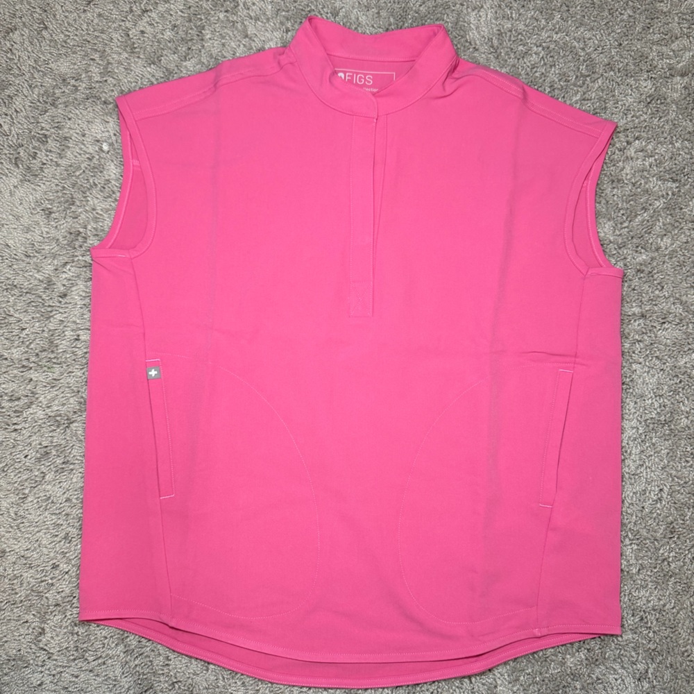 Figs Women’s F*ing Pink Rafaela Scrub Top